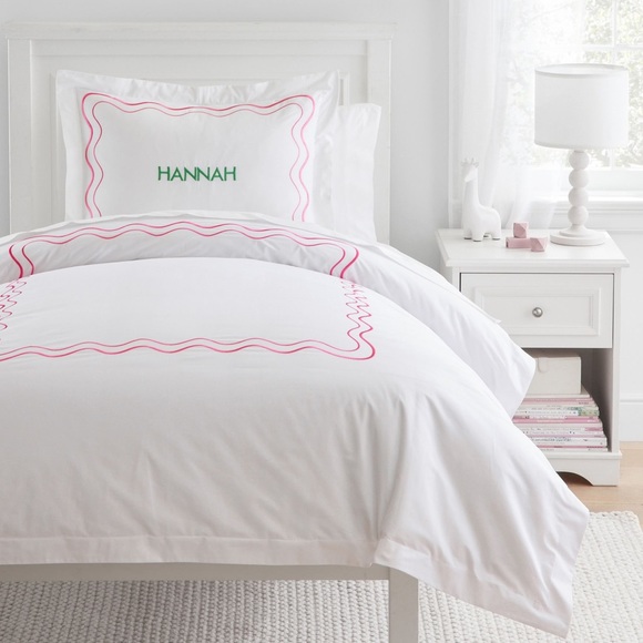 Pottery Barn Kids Bedding Nwt Pottery Barn Kids Embroidered